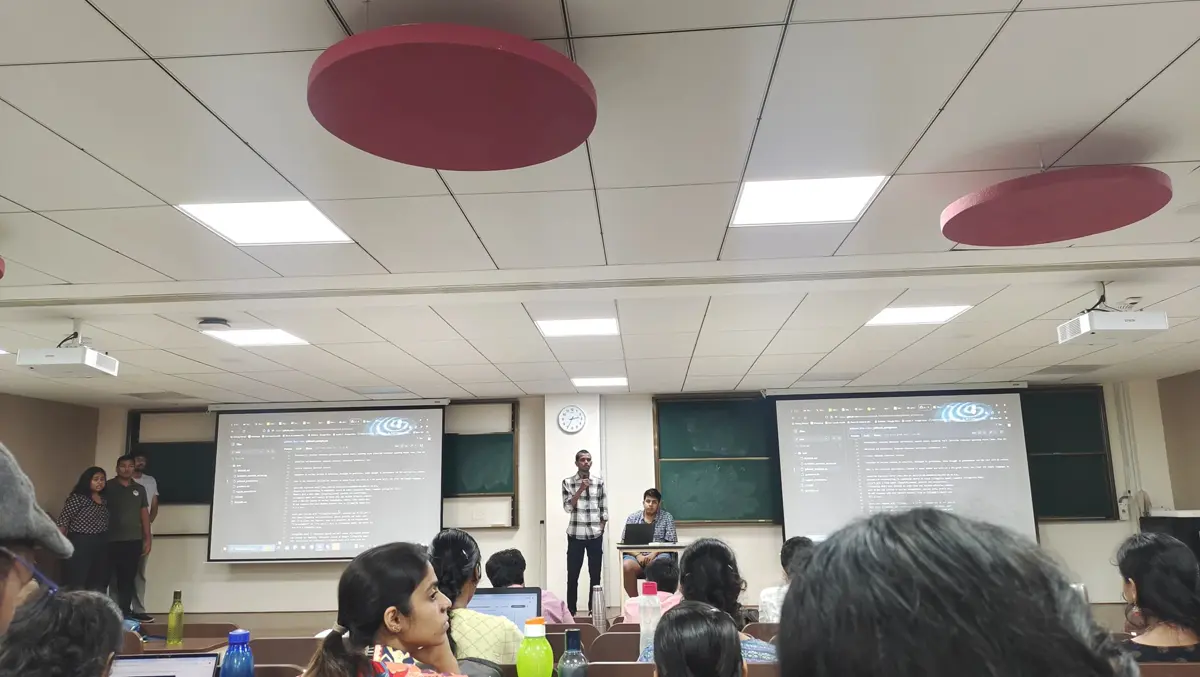 Presentation at IIT Madras